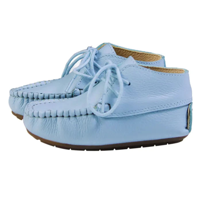 Perroquet Shoes Necklaces Perroquet Shoes Pebbled Leather Baby Moccasins Light Blue Perroquet Shoes Necklaces Perroquet Shoes Pebbled Leather Baby Moccasins Light Blue