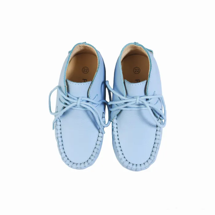 Perroquet Shoes Necklaces Perroquet Shoes Pebbled Leather Baby Moccasins Light Blue Perroquet Shoes Necklaces Perroquet Shoes Pebbled Leather Baby Moccasins Light Blue
