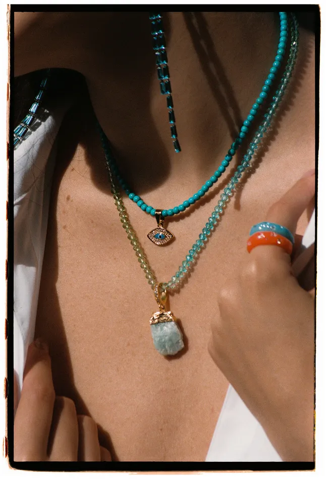 Crystal Haze Jewelry Necklaces Turquoise Necklace