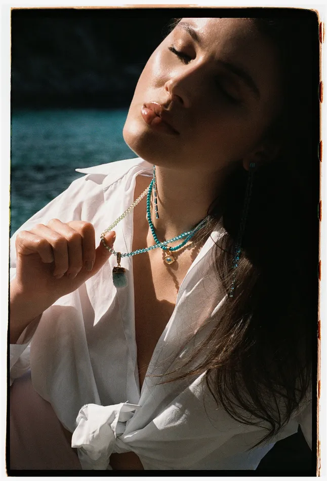 Crystal Haze Jewelry Necklaces Turquoise Necklace