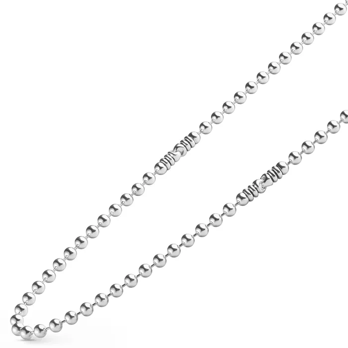 LAGOS Necklaces Anthem Silver Station Caviar Beaded Necklace