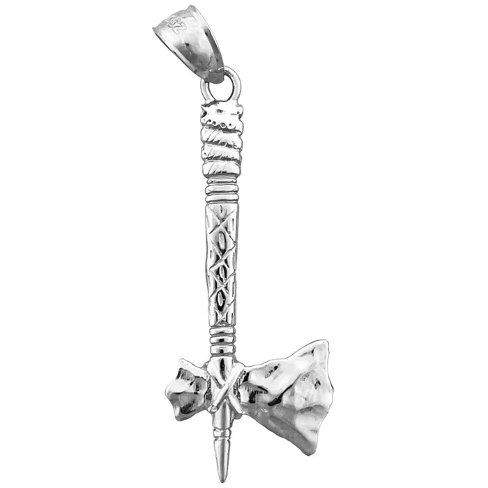 14K Gold 3D Tomahawk Pendant Goldia Necklaces