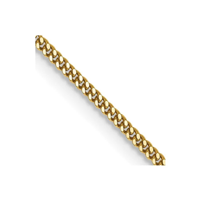 14K Yellow Gold 18 inch 14mm Curb with Spring Ring Clasp Pendant Chain Necklace MDS Necklaces 14K Yellow Gold 18 inch 14mm Curb with Spring Ring Clasp Pendant Chain Necklace MDS Necklaces