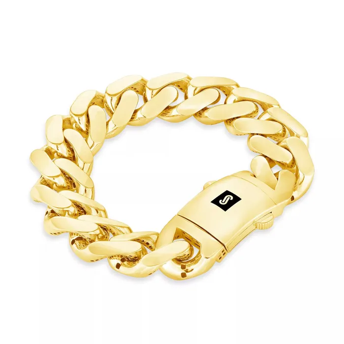 14k Yellow Gold Royal Monaco Miami Cuban Link 9mm Chain Pendant Necklace 30 Goldiacom Necklaces