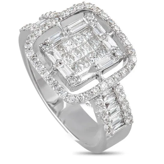 JMS always Rings Original LB Exclusive 14K White Gold 137 ct Diamond Ring JMS always Rings Original LB Exclusive 14K White Gold 137 ct Diamond Ring
