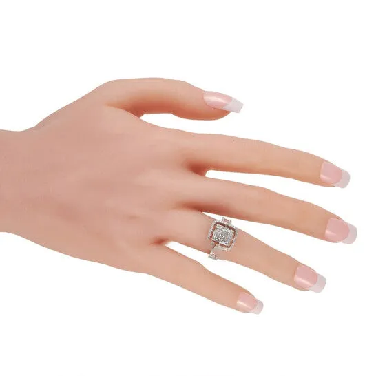 JMS always Rings Original LB Exclusive 14K White Gold 137 ct Diamond Ring JMS always Rings Original LB Exclusive 14K White Gold 137 ct Diamond Ring