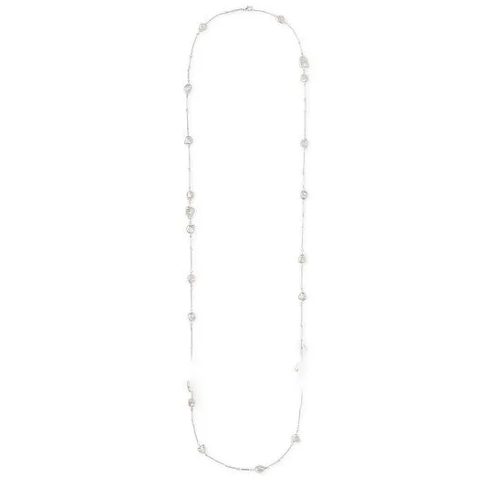 Necklaces JMS always Original Kendra Scott Sabrina Bright Silver Plated Brass and Baroque Pearl Necklace 4217703474 Necklaces JMS always Original Kendra Scott Sabrina Bright Silver Plated Brass and Baroque Pearl Necklace 4217703474
