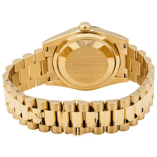 Necklaces JMS always Original Rolex DayDate White MotherOfPearl Dial 18K Yellow Gold President Automatic Mens Watch 118238MDP Necklaces JMS always Original Rolex DayDate White MotherOfPearl Dial 18K Yellow Gold President Automatic Mens Watch 118238MDP