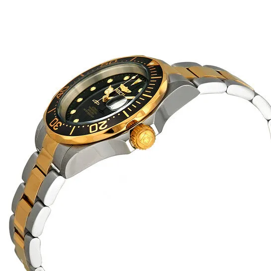 Original Invicta Pro Diver Automatic Black Dial Twotone Mens Watch 17043 JMS always Rings Original Invicta Pro Diver Automatic Black Dial Twotone Mens Watch 17043 JMS always Rings