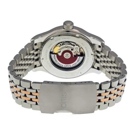 Original Oris Classic Date Black Dial Twotone Steel Mens Watch 01 733 7594 433407 8 20 63 JMS always Rings Original Oris Classic Date Black Dial Twotone Steel Mens Watch 01 733 7594 433407 8 20 63 JMS always Rings