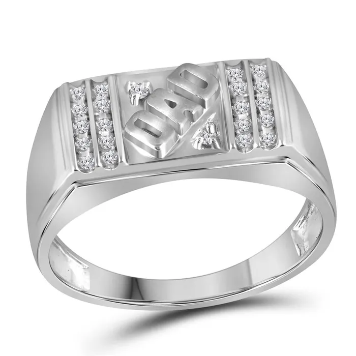 Rings gndatlanta 18CTDiamond DAD GIFT RING