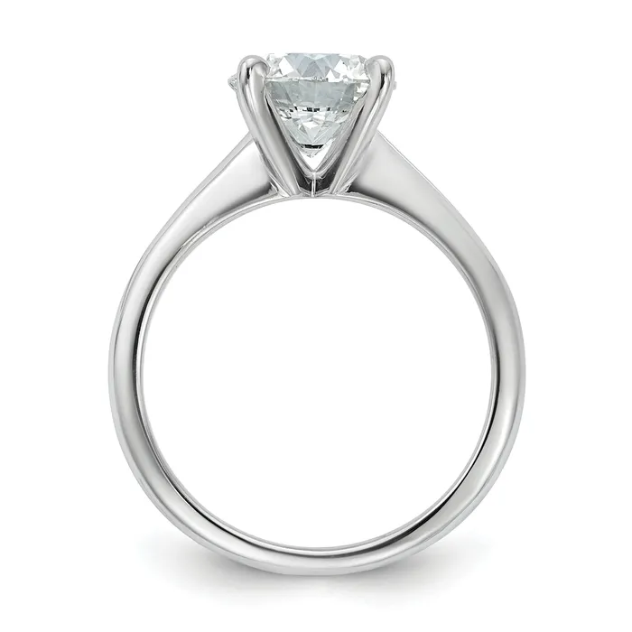 Rings Goldia 14k White Gold 2 Ct Certified Lab Grown Diamond VSSI G Round Solitaire Engagement Ring