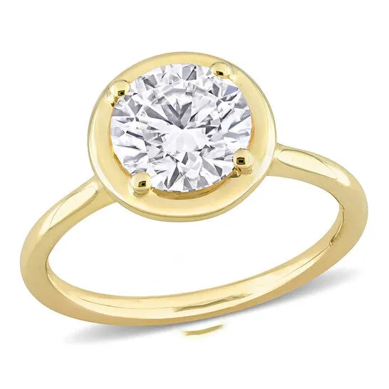 Rings JMS always Original Amour 1 45 CT TGW Created MoissaniteWhite Fashion Ring 10k Yellow Gold Rings JMS always Original Amour 1 45 CT TGW Created MoissaniteWhite Fashion Ring 10k Yellow Gold