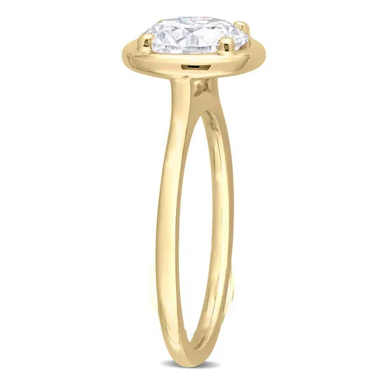 Rings JMS always Original Amour 1 45 CT TGW Created MoissaniteWhite Fashion Ring 10k Yellow Gold Rings JMS always Original Amour 1 45 CT TGW Created MoissaniteWhite Fashion Ring 10k Yellow Gold