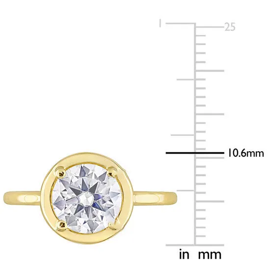 Rings JMS always Original Amour 1 45 CT TGW Created MoissaniteWhite Fashion Ring 10k Yellow Gold Rings JMS always Original Amour 1 45 CT TGW Created MoissaniteWhite Fashion Ring 10k Yellow Gold