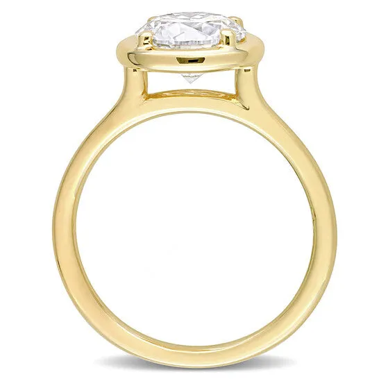 Rings JMS always Original Amour 1 45 CT TGW Created MoissaniteWhite Fashion Ring 10k Yellow Gold Rings JMS always Original Amour 1 45 CT TGW Created MoissaniteWhite Fashion Ring 10k Yellow Gold