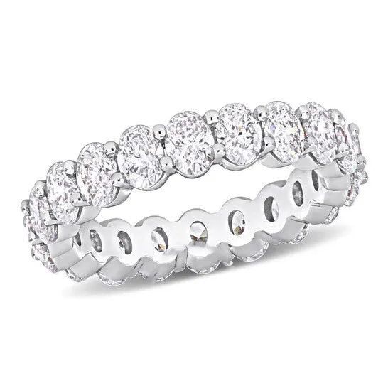Rings Original Amour 14k White Gold 3 34 CT TW OvalCut Diamond Eternity Ring JMS always Rings Original Amour 14k White Gold 3 34 CT TW OvalCut Diamond Eternity Ring JMS always