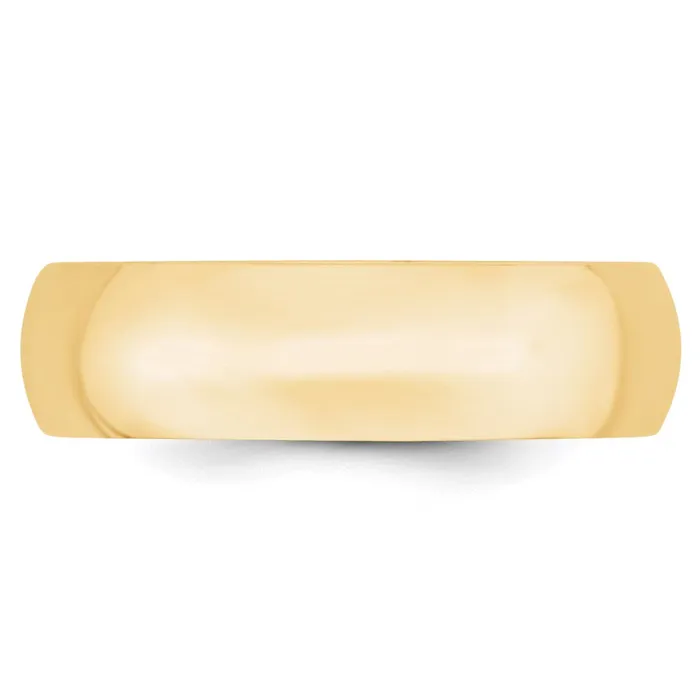 Solid 10K Yellow Gold 6mm Light Weight Comfort Fit MensWomens Wedding Band Ring Size 45 Goldia Rings Solid 10K Yellow Gold 6mm Light Weight Comfort Fit MensWomens Wedding Band Ring Size 45 Goldia Rings
