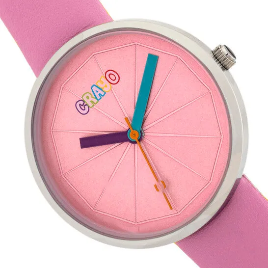 Watches Original Crayo Metric Quartz Pink Dial Unisex Watch CRACR5804 JMS always