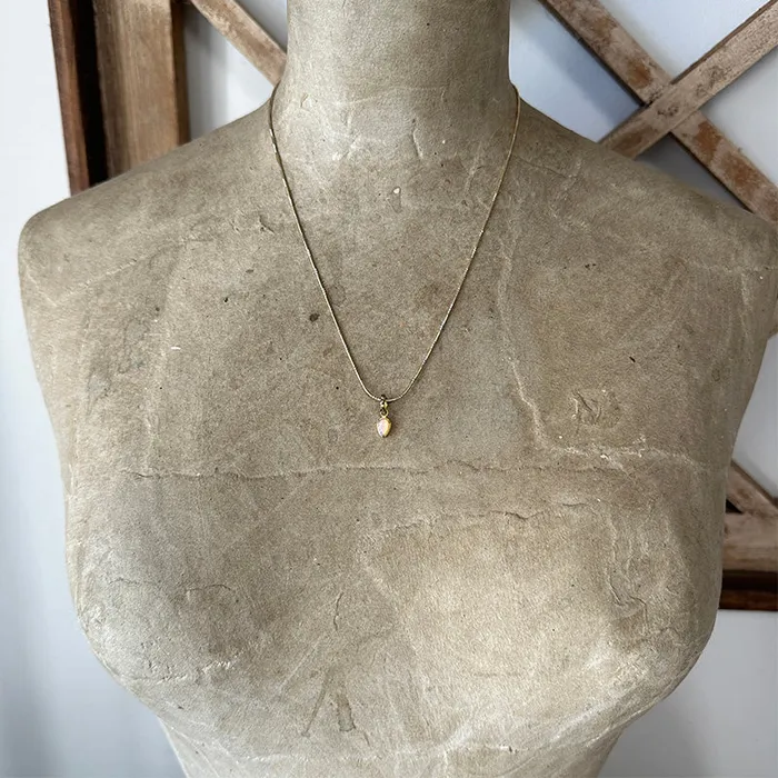 Ava Australian Opal Necklace Robindira Unsworth Necklaces