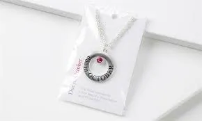 Catholic Gifts Canada Due Date Necklace for November Necklaces