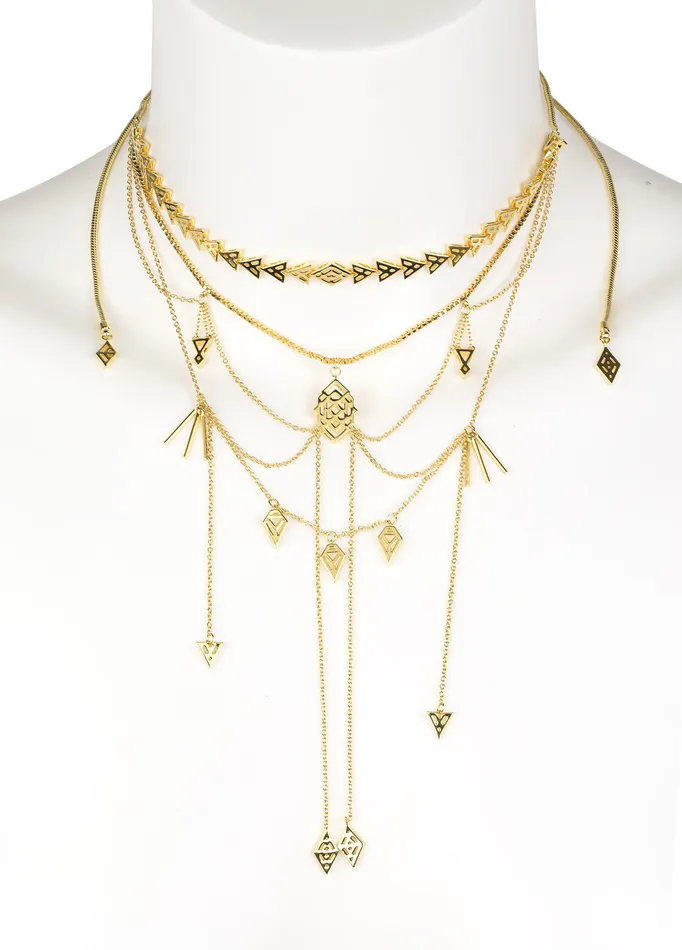 MAZE NECKLACE vendorunknown Necklaces