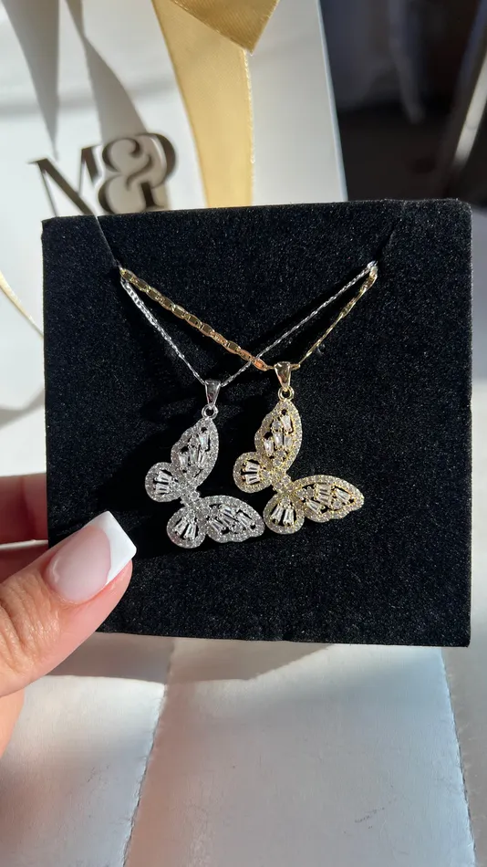 Necklaces Sterling Butterfly Necklace MP Jewelry