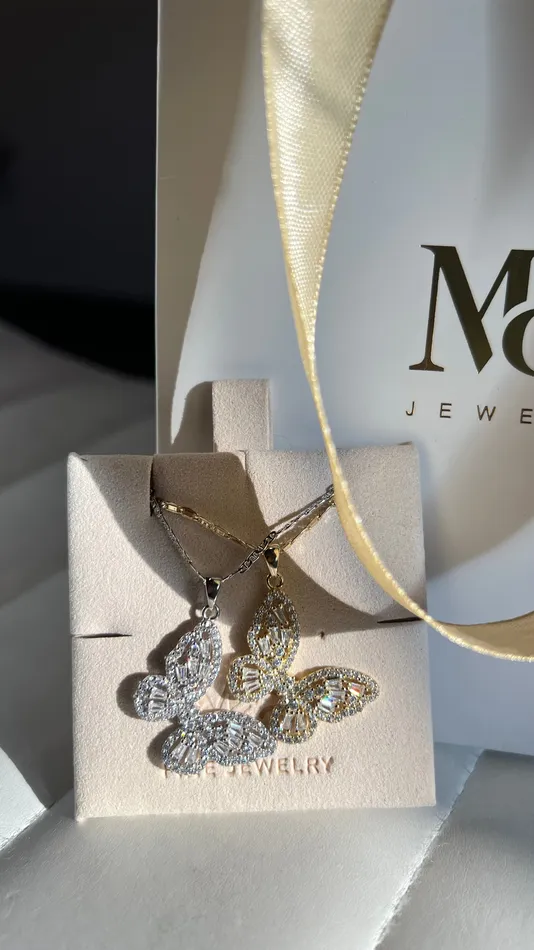 Necklaces Sterling Butterfly Necklace MP Jewelry