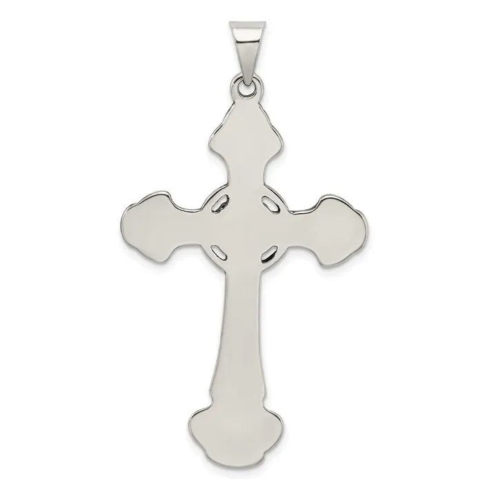 Necklaces Sterling Silver Antiqued Cross Pendant TreasureFineJewelers