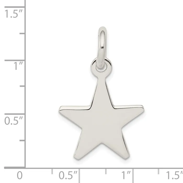 Necklaces Sterling Silver Star Pendant TreasureFineJewelers