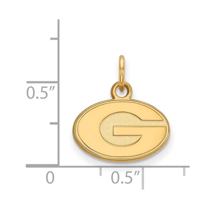 Necklaces TreasureFineJewelers 14k Gold University of Georgia XS Pendant