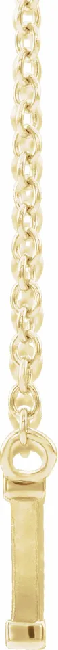 Necklaces TreasureFineJewelers 14K Yellow Gold God is Greater than the Highs Lows 16 Necklace