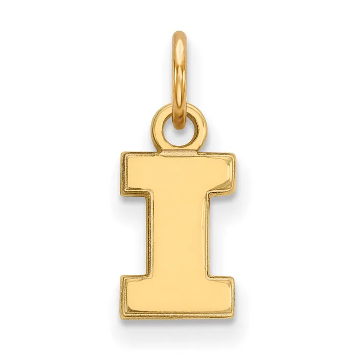 Necklaces TreasureFineJewelers 14K Yellow Gold University of Illinois XS Pendant Necklaces TreasureFineJewelers 14K Yellow Gold University of Illinois XS Pendant
