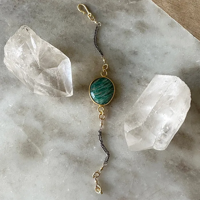 Robindira Unsworth Bracelets Chiara Amazonite Bracelet