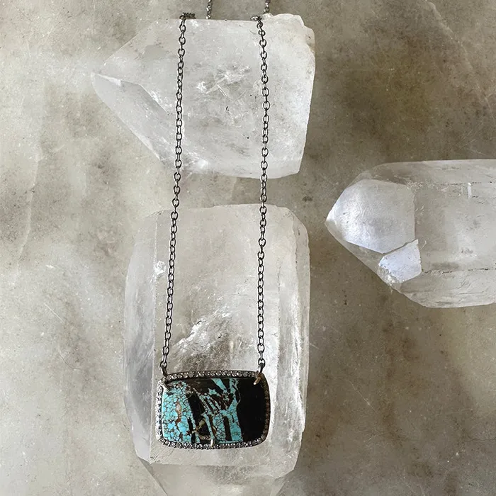 Robindira Unsworth Necklaces Galia Turquoise Necklace