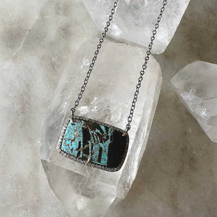 Robindira Unsworth Necklaces Galia Turquoise Necklace