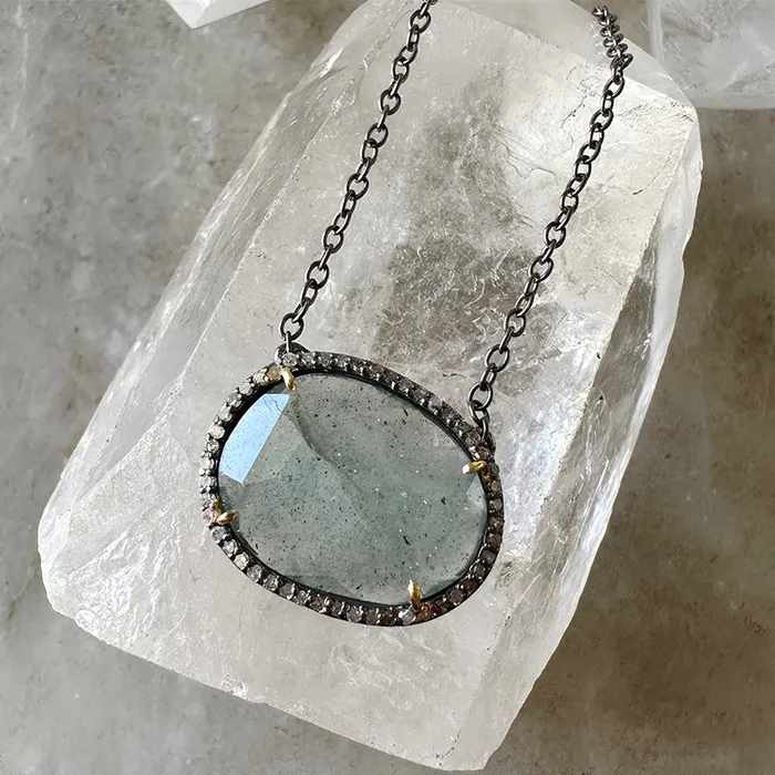 Robindira Unsworth Necklaces Inez Aquamarine Necklace