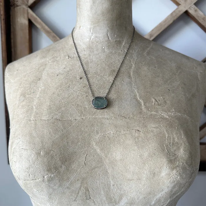 Robindira Unsworth Necklaces Inez Aquamarine Necklace