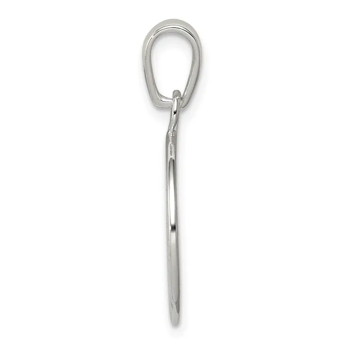 Sterling Silver Peace Sign Pendant TreasureFineJewelers Necklaces