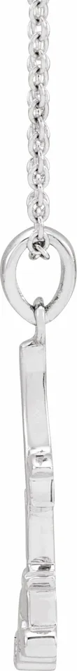 Sterling Silver Rose 1618 Necklace TreasureFineJewelers Necklaces