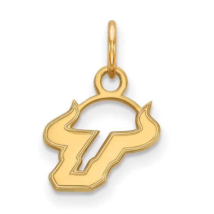 TreasureFineJewelers Necklaces 14k Gold University of South Florida XS Pendant TreasureFineJewelers Necklaces 14k Gold University of South Florida XS Pendant