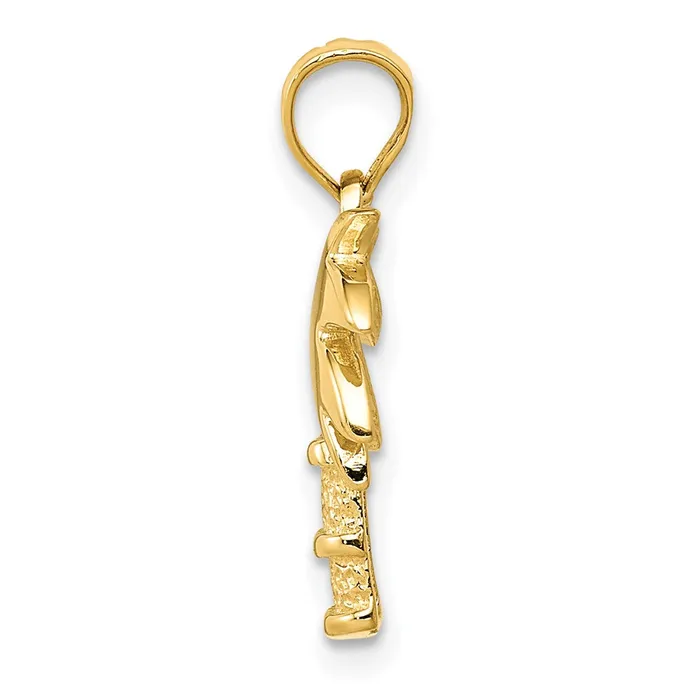 TreasureFineJewelers Necklaces 14k Palm Tree