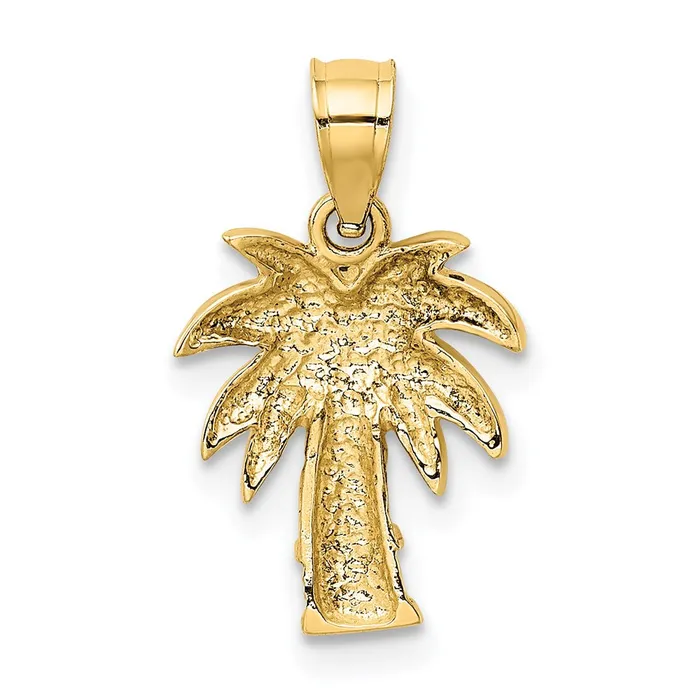 TreasureFineJewelers Necklaces 14k Palm Tree