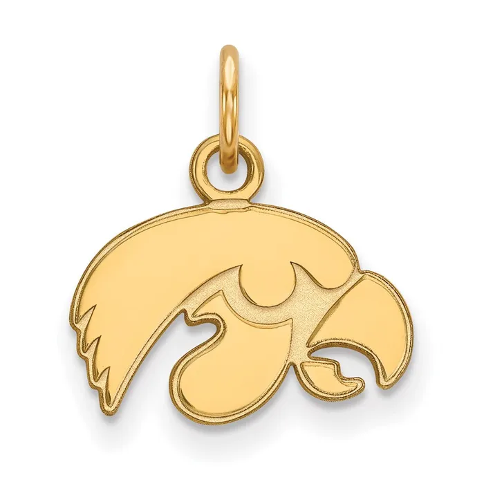TreasureFineJewelers Necklaces 14K Yellow Gold University of Iowa XS Pendant TreasureFineJewelers Necklaces 14K Yellow Gold University of Iowa XS Pendant