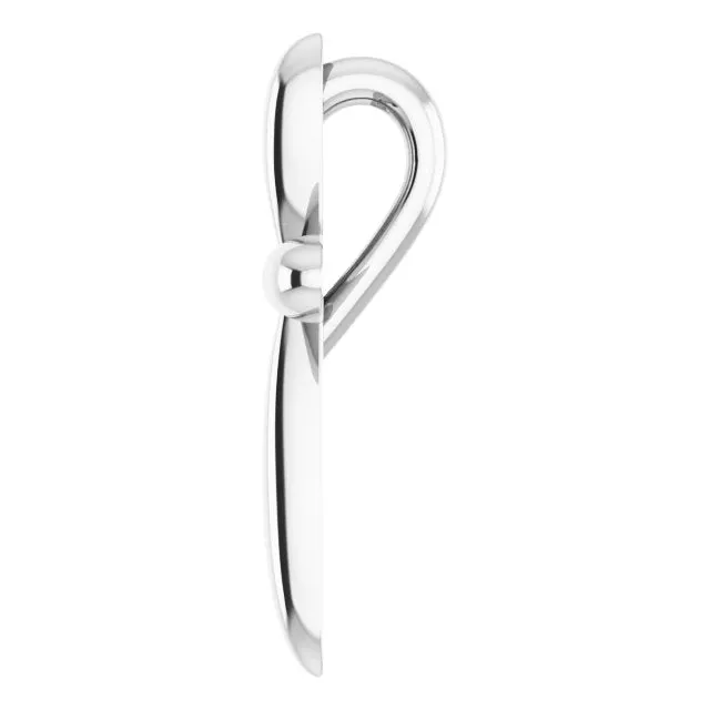 TreasureFineJewelers Necklaces Sterling Silver 1465x112 mm Cross Pendant