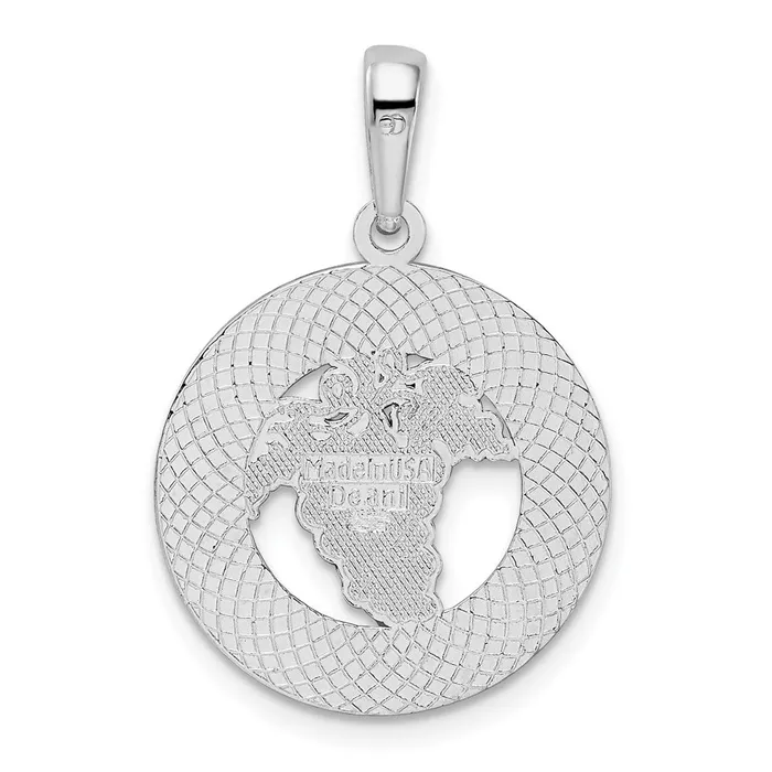 TreasureFineJewelers Necklaces Sterling Silver Polished Enamel Traverse CityMi wGrapes Pendant