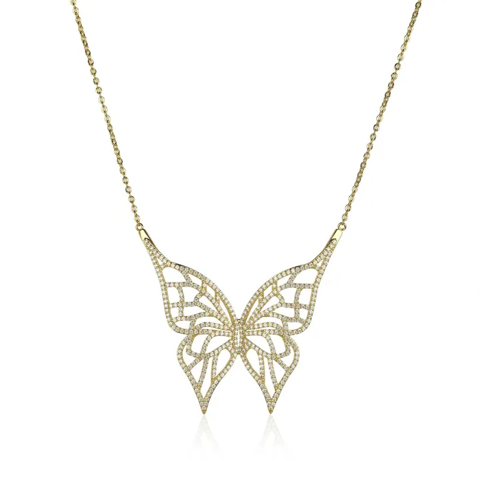 vendorunknown Necklaces Dazzling Wings Necklace
