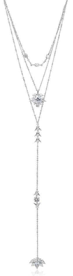 vendorunknown Necklaces ICE COLD LAYERED NECKLACE