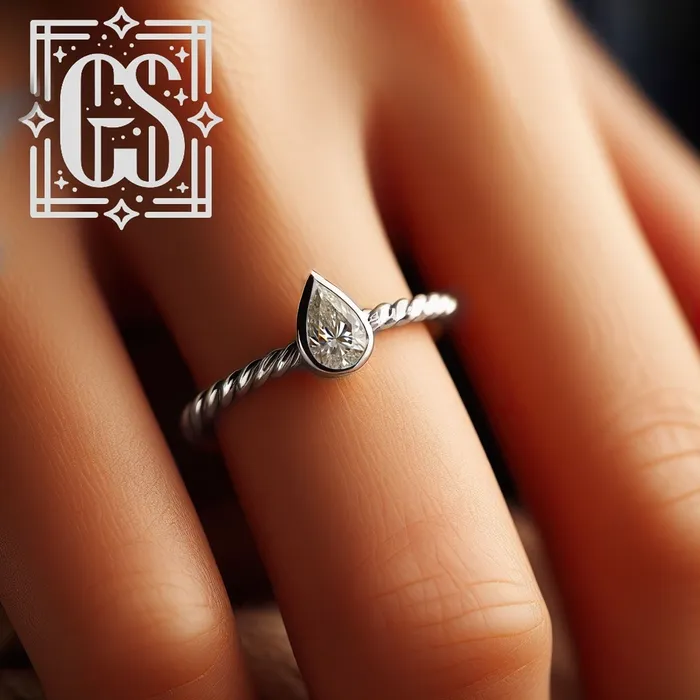14k Rose Gold Pear Diamond Rope Engagement Ring Gold Lab Grown Pear Diamond Created Diamond Engagement Ring Moissanite Ring Rose Gold FL LLC Rings 14k Rose Gold Pear Diamond Rope Engagement Ring Gold Lab Grown Pear Diamond Created Diamond Engagement Ring Moissanite Ring Rose Gold FL LLC Rings