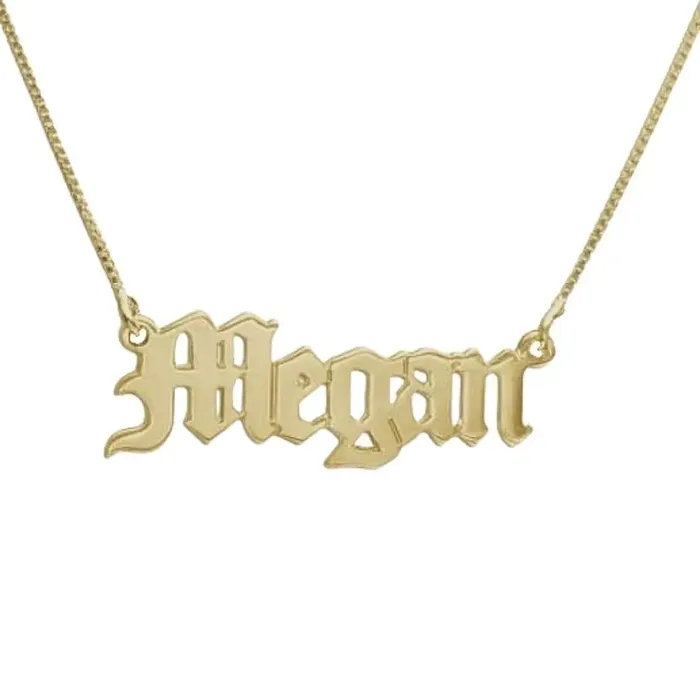 KHLOE JEWELS Custom Jewelry Necklaces Gothic Custom Box Chain Necklace